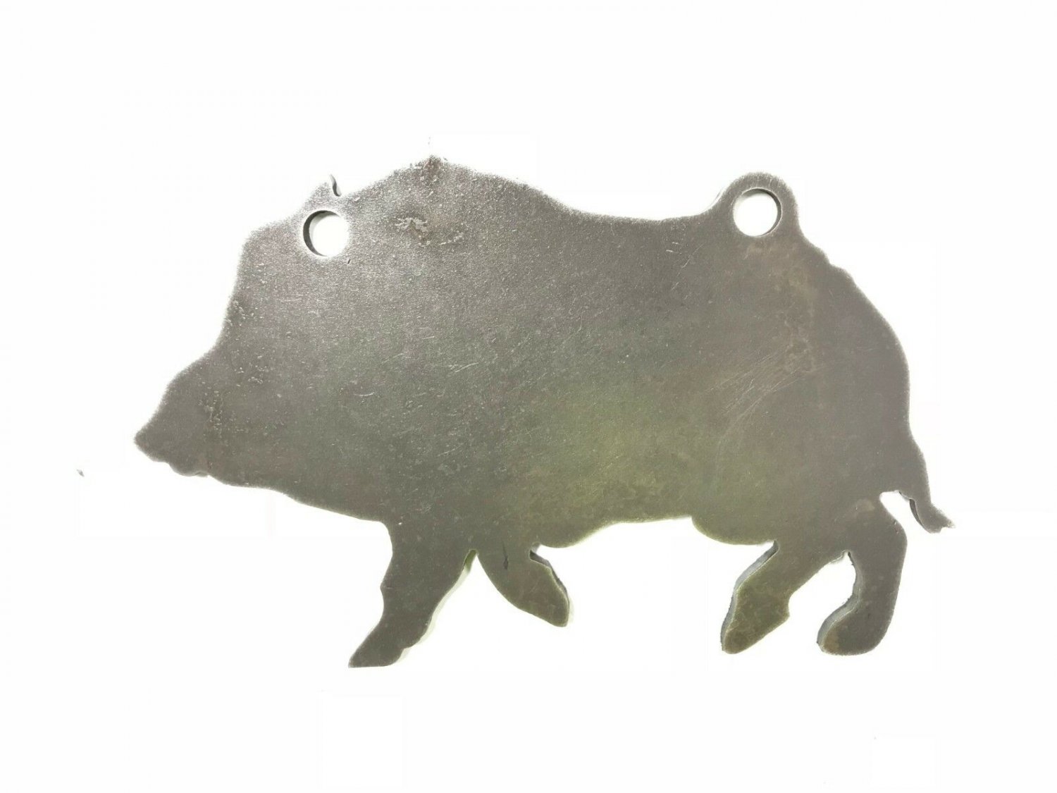 Ar500 Wild Hog Boar Pig Silhouette Steel Target Gong 12" X 8" X 1/4"