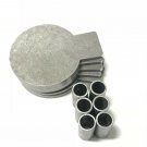 AR500 6"X 3/8" Steel Target Plate Rack DIY Kit DOM Pivot Tube (6)