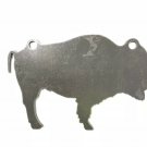 Ar500 Bison Buffalo Silhouette Animal Steel Target Gong 12" X 8" X 1/4"