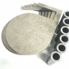 AR500 Steel Target Dueling Tree DIY Kit (6) 8"X 3/8" Paddles Heavy Duty DOM Tube