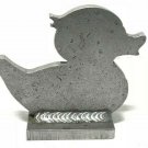 AR500 Rubber Ducky Duck Silhouette Steel Knock-Over Target 3/8"