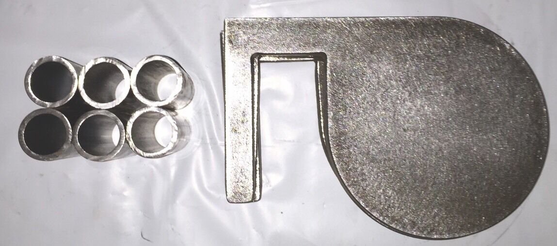 AR500 Steel Target Dueling Tree DIY Kit (6) 6" X 1/4" Paddles DOM Pivot Tubes