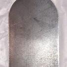 1/4" Steel Plate, 5.5" Wide X 8.5" Long Tombstone Shape