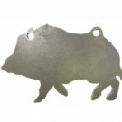 Ar500 Wild Hog Boar Pig Silhouette Steel Target Gong 12" X 8" X 3/8"