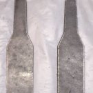 AR500 Steel Target Bottle 3/8" X 10" X 2.5" No Hole Knock Over 2 Piece Set