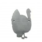 AR500 Turkey Animal Silhouette Steel Target Gong 12”X 8”X 3/8”