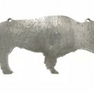 AR500 Buffalo Bison Silhouette Steel Target Gong 24" X 12" X 3/8"