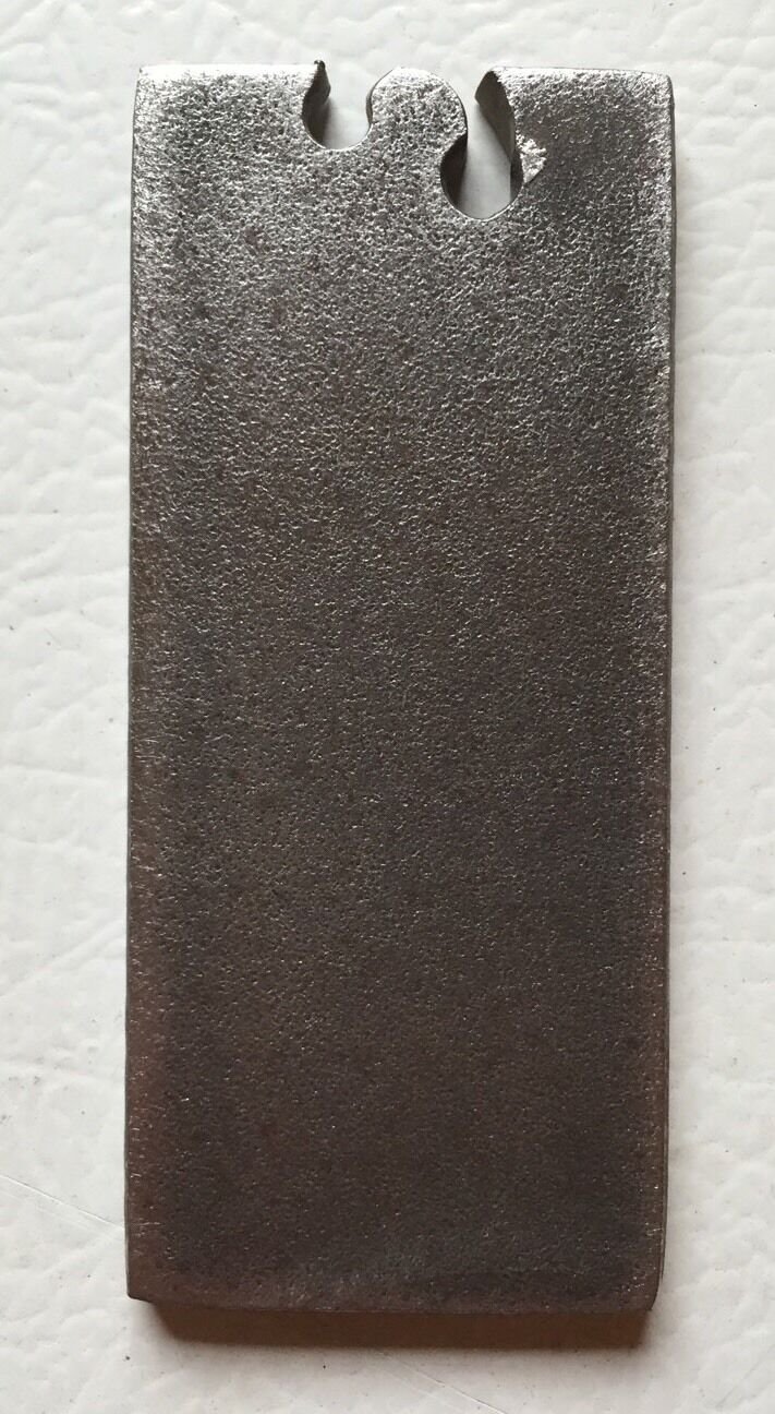 AR500 Steel Plate Target Rectangle Knockover Gong 1/4" X 1.625" X 3.625"