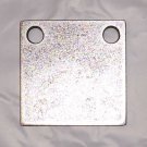 AR500 Steel Target Square Gong 3/8" X 4"