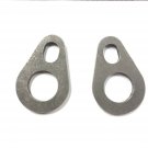 AR500 3/8” Gong Hanger Bracket kit 3/4” SCH40 Pipe 1” Tube Round Bar 1/2” Bolt