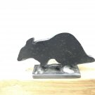 Mouse Silhouette Steel Knock-over Target 4”X 2” Rimfire .22 9MM