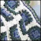 Cornflowers Afghan