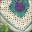 Grandmothers Zinnia Afghan