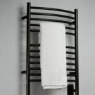 Amba Jeeves ECO-20 Model E Curved Electric Heated Towel Warmer - Oil Rubbed Bronze