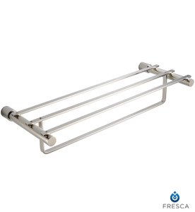 Fresca Magnifico FAC0142BN 23"" Towel Rack - Brushed Nickel