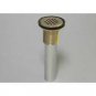 Hamat GDR-2700 Grid Drain w/6" Tailpiece for Lav Sink - Stainless Steel