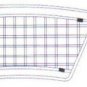 Hamat WireCraft SWR-139 12" x 8 1/2" x 1" Wire Rack for Contempo Curved Bar/Prep Sink - Stainl