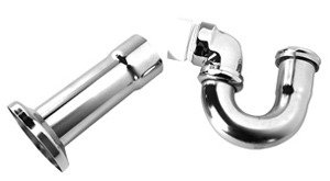 Mountain Plumbing MT304X PVD BB New England/Massachusetts Lav P-Trap - PVD Brushed Bronze