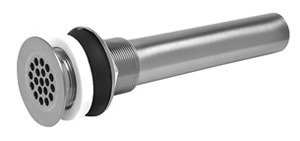 Mountain Plumbing MT735 TB 1 1/2"" Grid Drain W/O Overflow - Tuscan Brass