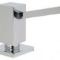Mountain Plumbing MT106 BRN Square Soap/Lotion Dispenser - Brushed Nickel
