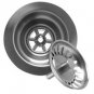 Mountain Plumbing MT300 SC Kitchen Sink Strainer - Satin Chrome
