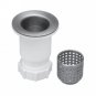 Opella 90055.046 Junior Bar Sink Strainer - Brushed Stainless