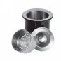 Opella 90077.046 Sink Senior Basket Strainer 3 1/2"" - Brushed Stainless