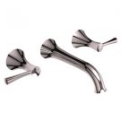 Riobel Edge ED03LC Two Handle Wall Mount Lavatory Faucet - Chrome