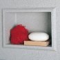 Swanstone AS-1075-040 Recessed 10-3/4" x 7-1/2" Soap / Shampoo / Sponge Shelf - Bermuda Sand