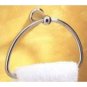 Valsan Sintra 66840ES 8"" Towel Ring - Satin Nickel