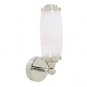 Valsan Astoria 30950NI Bathroom Wall Light W/Glass Tube Shade - Polished Nickel