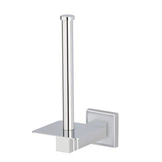 Valsan Cubis Plus 67422CR Spare Tissue Paper Holder-Wall Mounted-Chrome