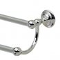 Valsan Kingston 66376ES 25"" Double Towel Rail - Bar - Satin Nickel