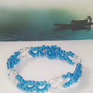 Beaded bracelets.