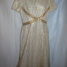 Gold and Ivory Gown