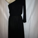 Black One Shoulder Dress