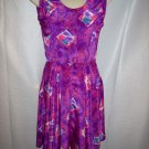 Purple Floral Dress