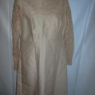 Ivory Dress with Lace Top