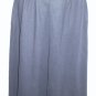 Navy Blue Wool Skirt