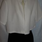 White Cropped Jacket
