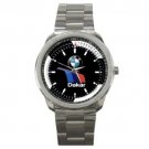 BMW R80 GS Dakar logo sport metal watch