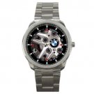 Bmw Wheel Cap Custom Sport Metal Watch For Gift