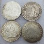 RARE United States Full Set 1795-1798 4Pcs Flowing Hair Liberty Silver Color Coins. Explore Now!