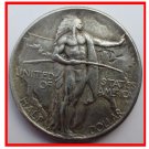 RARE Antique 1926 Oregon Trail Half Dollar Silver Color Coin. Explore Now!