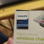 Philips Fabric Decor Surface Qi Fast Wireless Charger Charging Pad New