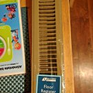 Accord Floor Register Brown Classic Stamped Steel 2" X 14"