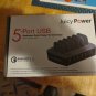 AVLT- POWER 5-Port USB Qualcomm Quick Charge 3.0 Technology Rapid Charging Stati