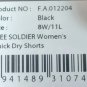 FREE SOLDIER Tactical Shorts Gray Belted Cargo Quick Dry Nylon UPF 50+ Sz 8W/11L