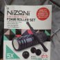 Nizoni 5-in-1 Deep Tissue Foam Roller Set w/ Shoulder Tote Bag