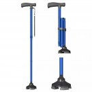 BONTEC Foldable Walking Cane, Aluminum Collapsible Walking Stick